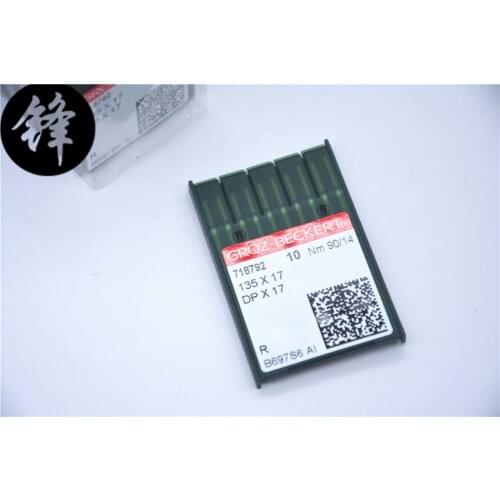 100% ORIGINAL GROZ-BECKERT NEEDLES, MADE IN GERMANY,DPX17 SIZE 140/22 12 14 16 etc price is 1 package 10 PIECE NEEDLES