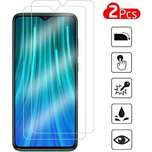 2PCS Screen Protector Tempered Glass For Xiaomi redmi note 8 Pro note 8 note 8T not 7 Pro note 7 7 Protective Glass Film