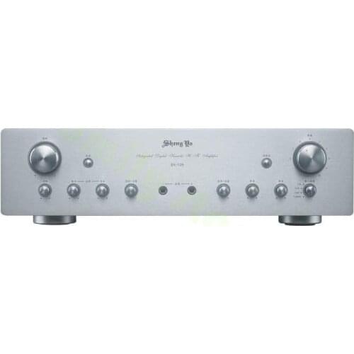 80dB 47kΩ Shengya SK-128 digital karaoke combined audio power amplifier 80W + 80W (8Ω), frequency response: 20Hz-20kHz ± 1dB