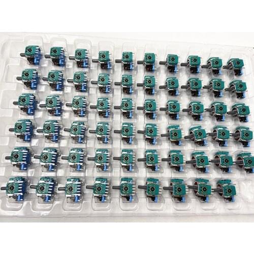 300Pcs/Lot Original New ALPS Controller 3D Analog Joystick With Tray For PS5 P5 Joycon Joystick