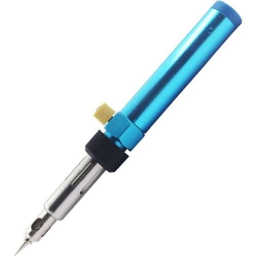 Wireless Portable Heating Tool, 7ml Butane Soldering Iron Blow Pen Torch Cordless Welding Pen for Heat Shrinking Hot Cutting