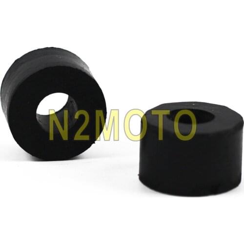 Black Rubber Oil Tank Pad 2Pcs Tank Spacer Lagergummi Tankauflage for Simson S50 S51 S70 25x11x19mm