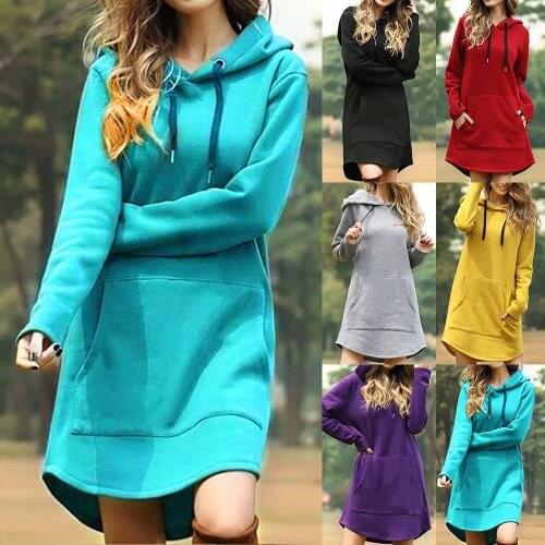 Dihope Womens Hoodies Dresses