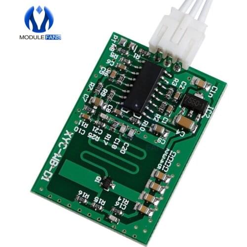Auto-sensing Control Home Light Switch Motion Distance Wide Angle Sensor DC Microwave Radar Detector 3-8 M Module Board