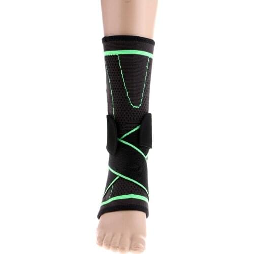Breathable Sports Ankle Stabilizer Support/ Brace/Band - Elastic Foot Wrap Protector Guard
