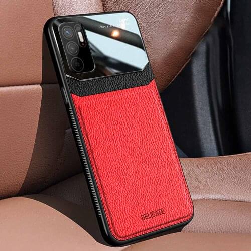 Hybrid Case For Xiaomi Poco X3 NFC M3 Pro Cover Exquisite Protector For POCO X3 Pro Back Cases PU Leather & Acrylic Fundas