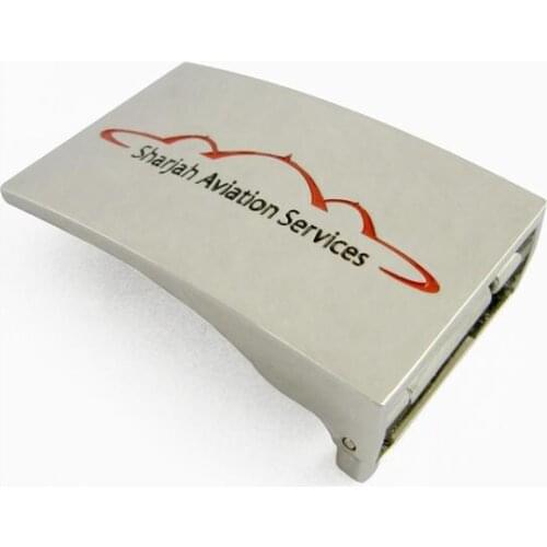 Customised simple man belt buckle