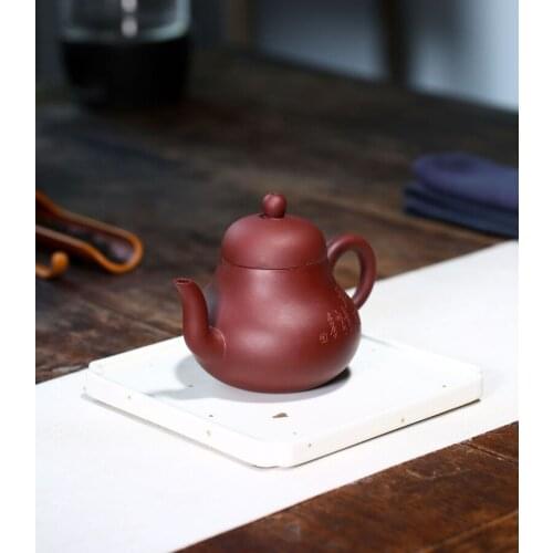 Si Ting Hu China Kettle Ceramic Teapot For Tea Puer Oolong Tea Set Handmade