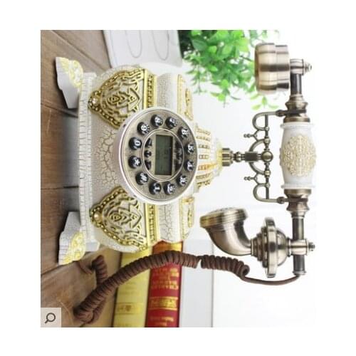 European style retro classical, European antique telephone, antique telephone, home decorations, craft furnishings