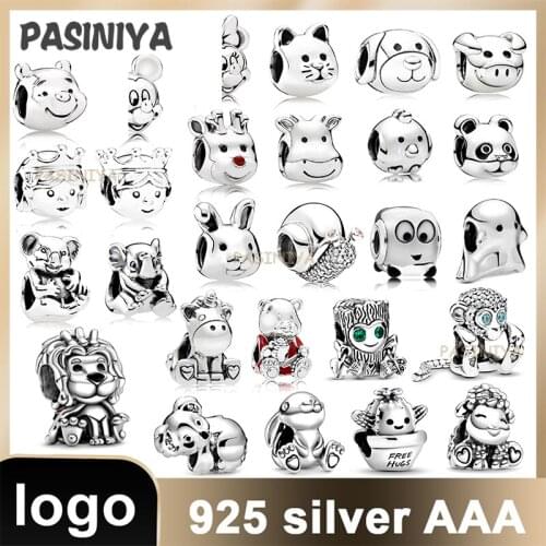 HEART CHARMS Collection 925 Sterling Silver Charm Chinese Factory Original Wholesale Charms for Jewelry Making