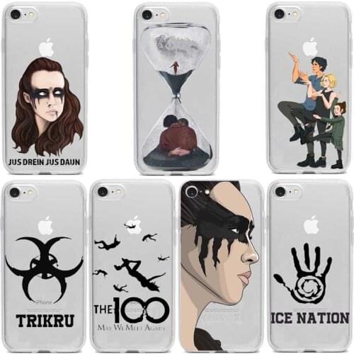 Heda Lexa The 100 TV Show Soft Silicone Phone Case for iPhone 11 Pro XS Max XR X 5 5S SE 6 6S 7 8 Plus10 TPU transparent Cover