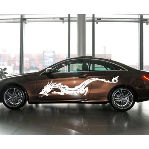 Car Decals Dragon Flying Tribal 82'' for A Class Vinyl Side Door stickers ZC502