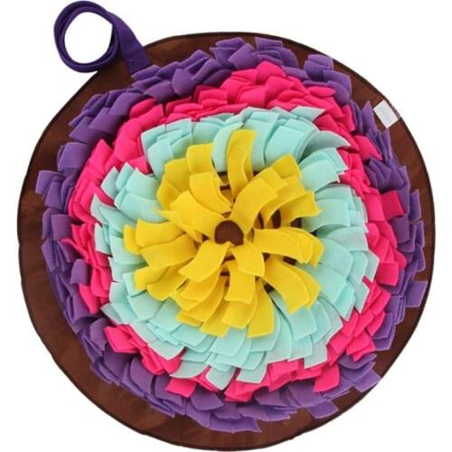Dogs Snuffle Mat Pet Leak Food Anti Choking Mat Cat Dog Training Blanket Nose Work Toy Pet Slowing Feeding Intelligence Mat