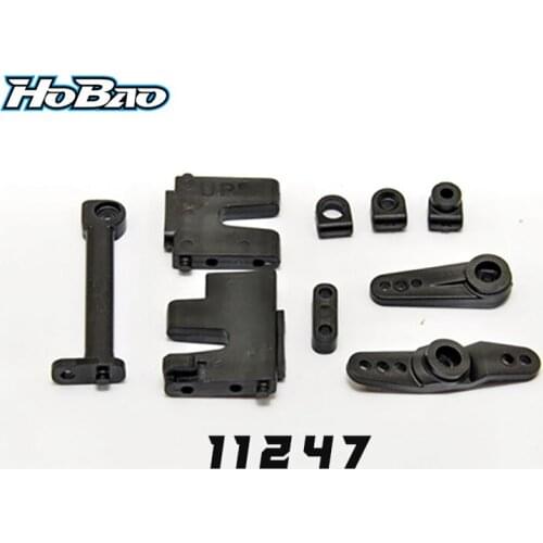 Original OFNA/HOBAO RACING11249 SERVO MOUNT & SERVO HORN SET For 1/10 HYPER 10SC Short truck/TT 10 Tuggy/MINI ST Tuggy
