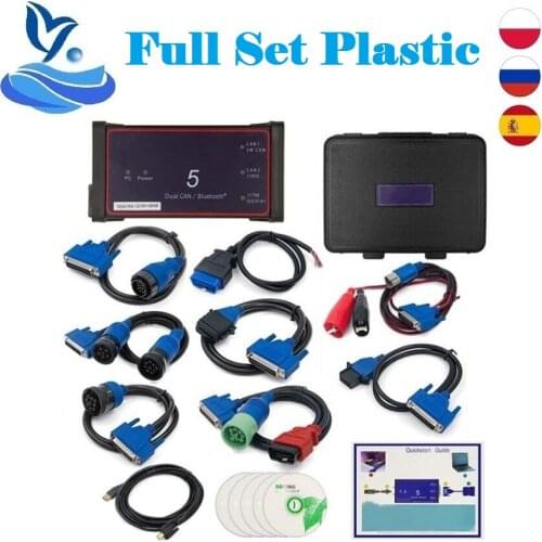 Professional D-P-A 5 Dearborn Protocol Adapter 5 Full Adapters D-P-A5 Heavy Duty Truck Scanner Without Bluetooth Dual CAN DP