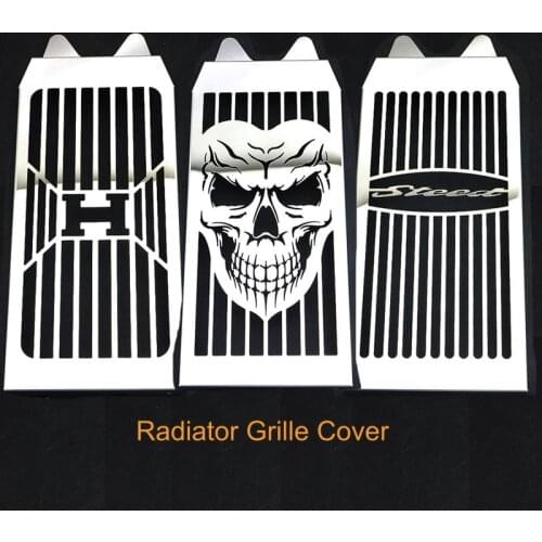 Radiator Grille Cover Steel Frame for Honda Steed Shadow VT400 VT600 VLX600