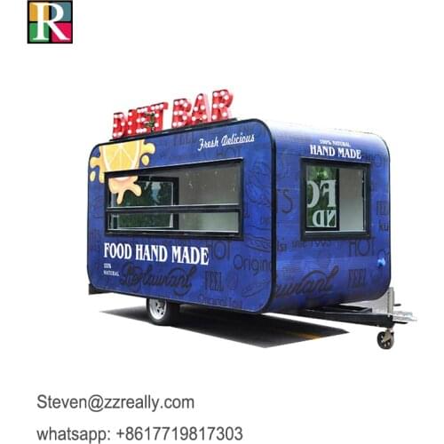 RL-B39 Electric Food Truck Ice Cream Mini Truck Food Car