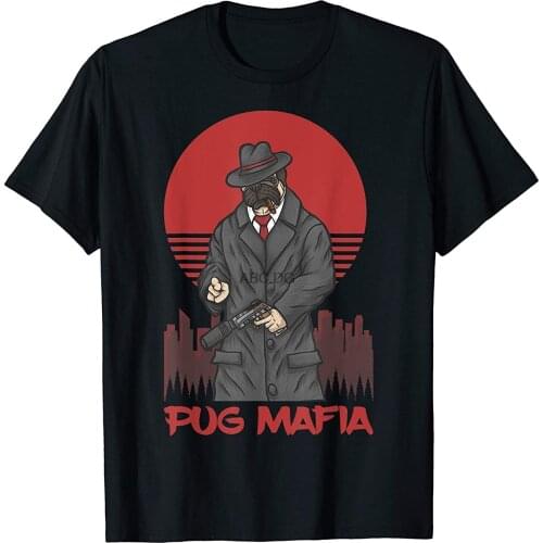 Dogs - Gangster Pug Mafia T-Shirt