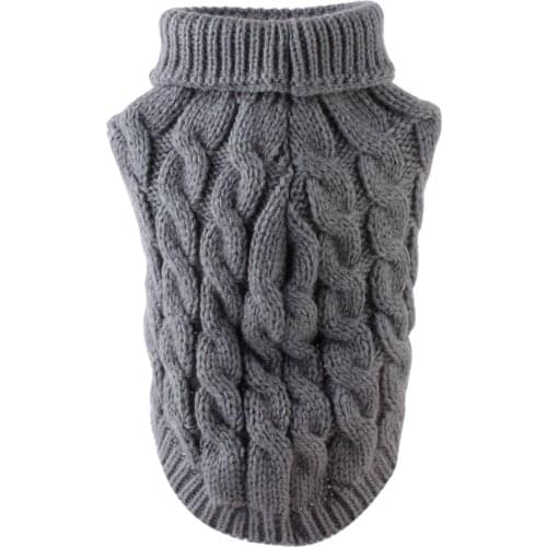 Warm Winter Cartoon Dog Sweater Puppy Clothes Small Medium Dogs Cat Sweaters for Chihuahua Apparel Knit Dog Coat