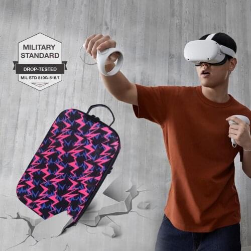 VR Glasses Storage Bag Anti-scratch, Shockproof, Semi-waterproof Storage Bag Portable Convenient Organizer For Oculus Quest 2
