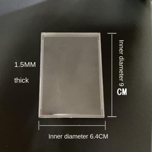 MINI Shell Card Bricks for Pokemon Cards Yugioh Cards GX VMAX Card PVC Protective Shell Storage Protection Sheath 95X64X1.5MM