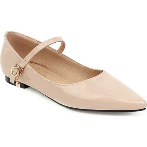 Big Size Pointy personality shoes summer flat ladies women shoes woman