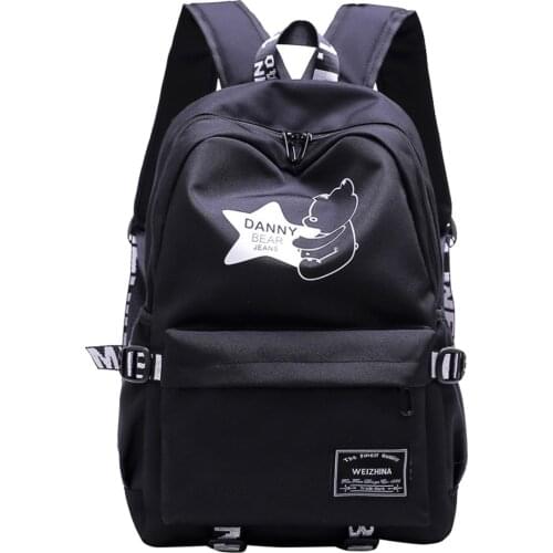 Women Laptop Backpack Female Nylon Travel Schoolbag Casual Rucksack Student School Bags for Teenage Girls BackPacks