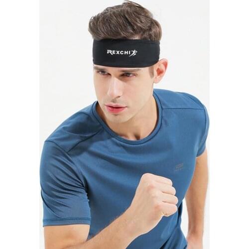 1pcs Sweatband Moisture-Wicking Breathable Men Women Sports Elastic Headband for Fitness gym Running sport basketball