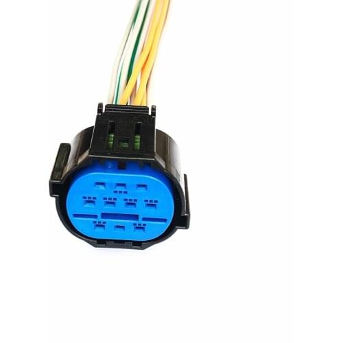 2pcs/lot 10 Pin/Way Female Headlamps Plug Socket Headlight Connector Wire Harness Cable For Hyundai IX25 KIA K2345 HP406-10021