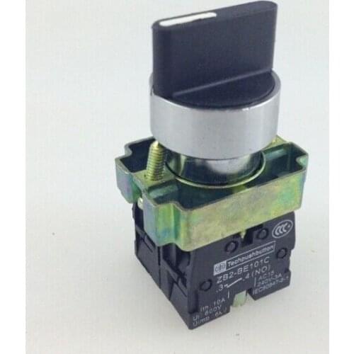 4x BD45 XD2-BD45 2 Position NO NC Spring Reset Momentary Select Selector Switch