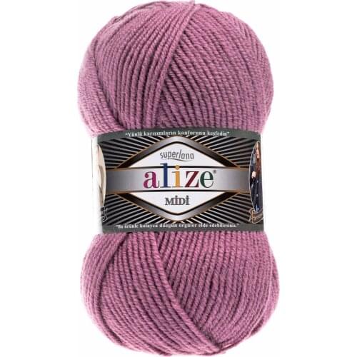 Alize Superlana Midi 5 Pcs Wool Yarn for Hand Knitting High Quality 100g/Ball Cardigan Sweater Scarf Beret
