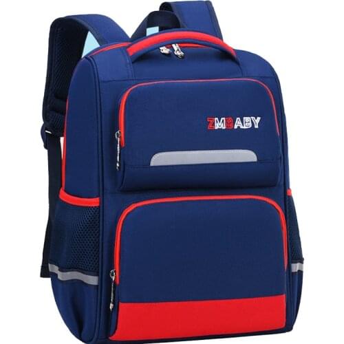 Children Orthopedic School Bags for Girls Boys Multifunction Waterproof School Backpacks Korean Reflective Strip Kids Bookbag