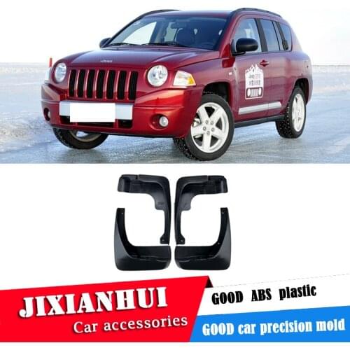 For Je ep Compass 2007-2010 Mudflaps Splash Guards Front With color and rear Mud Flap Mudguards Fender Modified special