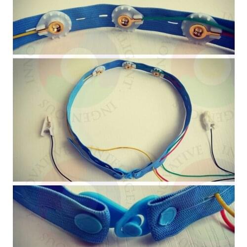 EEG Headband, Simple EEG Cap, Simple Electrode Cap, Electrode Band, Suitable for OpenBCI and Other Equipment