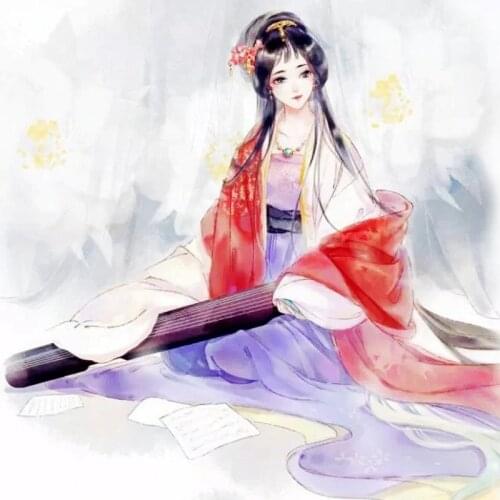Manga Coloring Book For Adults Girls Relieve Stress Antistress Drawing Adult Children Ancient Chinese Colouring Painting Books