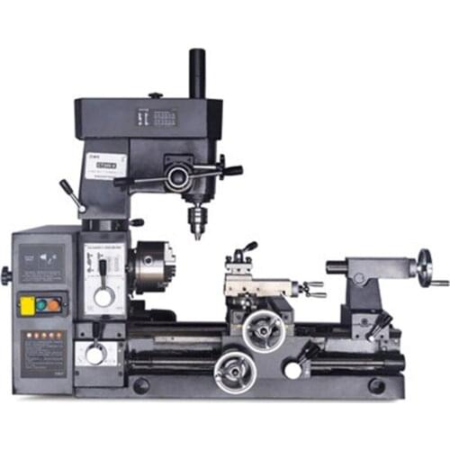 Multi-function Lathe Car Drilling and Milling Three-in-one Machine Tool Turning and Milling Composite Lathe Drilling and Milling