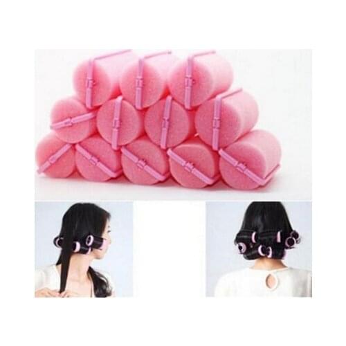 Salon Barber Hairdressing Hairstyling Twist Tools Kit Buckle Soft Sponge Foam Hair Curler Roller Easy Curling Styling