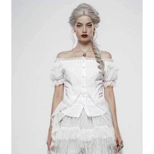 PUNK RAVE Womens Chiffon Blouses