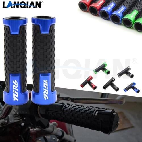 For Yamaha YZF R6 7/8 22MM Motorcycle Handlebar Grips Hand Bar Grips YZF R6 1999-2018 2014 2015 2016 2017 YZF-R6 Accessories