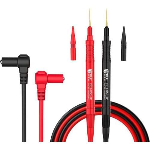 CAT III 1000V 20A Replaceable Superconducting Multimeter Test Pen Special Tips Gold-plated Steel Needle Anti-scalding Cable