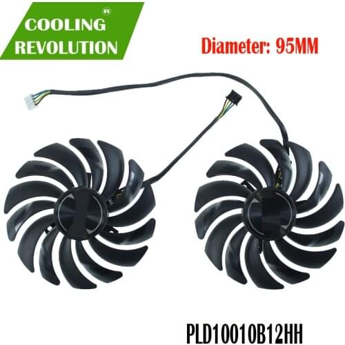 Brand new original authentic graphics card fan PLD10010B12HH DC12V 0.40A for MSI GeForce RTX 2070 RTX2070S ARMOR 8G OC