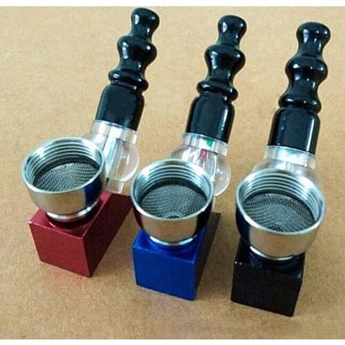 Tobacco Stems Smok Gifts Metal Pipes Portable Creative Smoking DIY Pipe Herb Tobacco Narguile Smoke Cigarette Holder