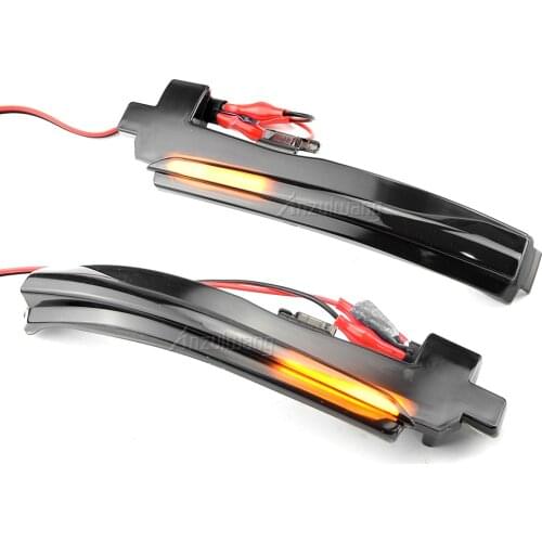 2X LED Sequential Dynamic side mirror blinker Light Turn Signal Lamp For Volvo S60 CC S60 II S80 II V40 CC 40 II V60 V60 CC V70
