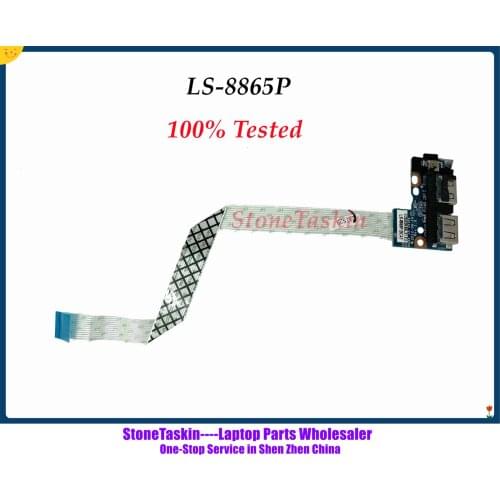 StoneTaskin QCLA4 LS-8865P For Samsung NP350V5C NP355V5C NP350V5X NP365E5C Power Button USB Board 435M2R99L 100% Tested