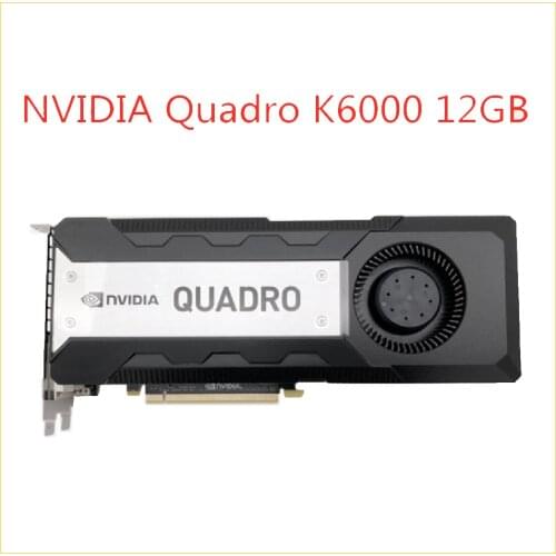 Quadro K6000 12GB 100% Original Graphics Card Professional Graphics For NVIDIA Multi-screen Design 3D Modeling Rendering Card