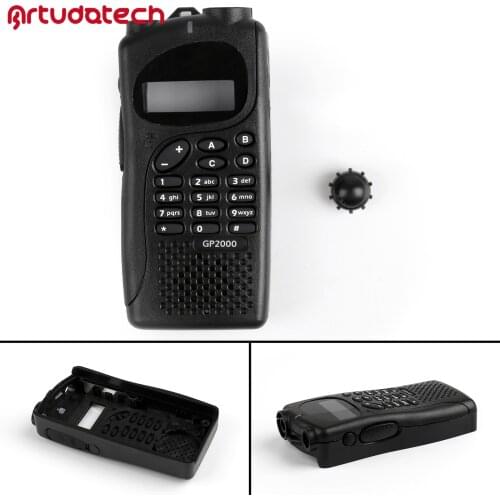 Artudatech Front Outer Case Housing Cover Shell For Motorola GP2000 Wakie Talkie Radio GP 2000 Accessories