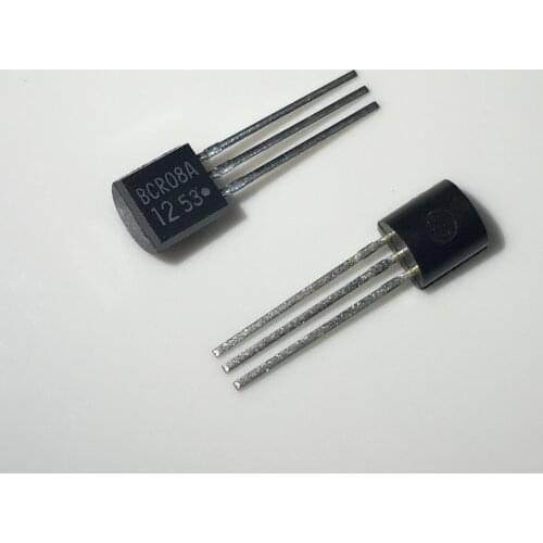 10PCS/lot BCR08AM-12A BCR08A BCR08 TRIAC SENS GATE 600V 0.8A TO92-3