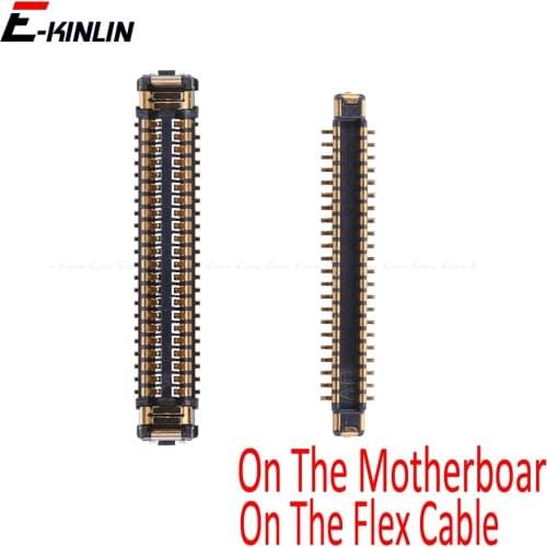 2pcs Charger Charging Dock Plug Port FPC Connector For iPhone 6S 7 8 Plus X XS Max XR On Motherboard Logic Board Flex Cable