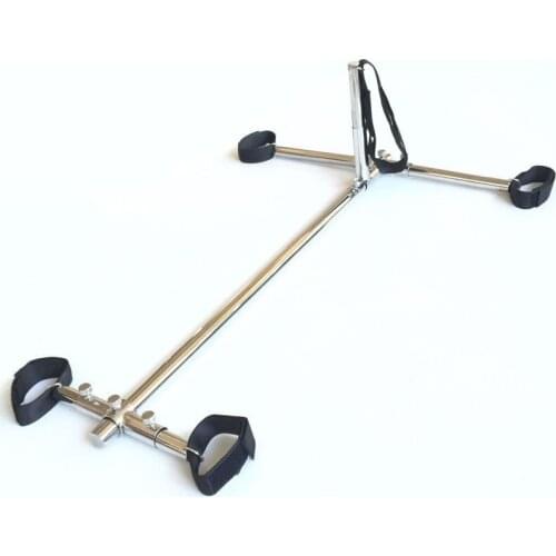 BDSM Torture Collar Handcuffs Ankle Cuffs Slave Restraints For Adults Games Fetish Stainless Steel Bondage Sex Toys Adult Games