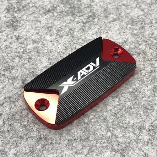 CNC Front Brake Fluid Reservoir Cover cap for Honda X-ADV XADV 750 2017 2018 Logo(X-ADV)